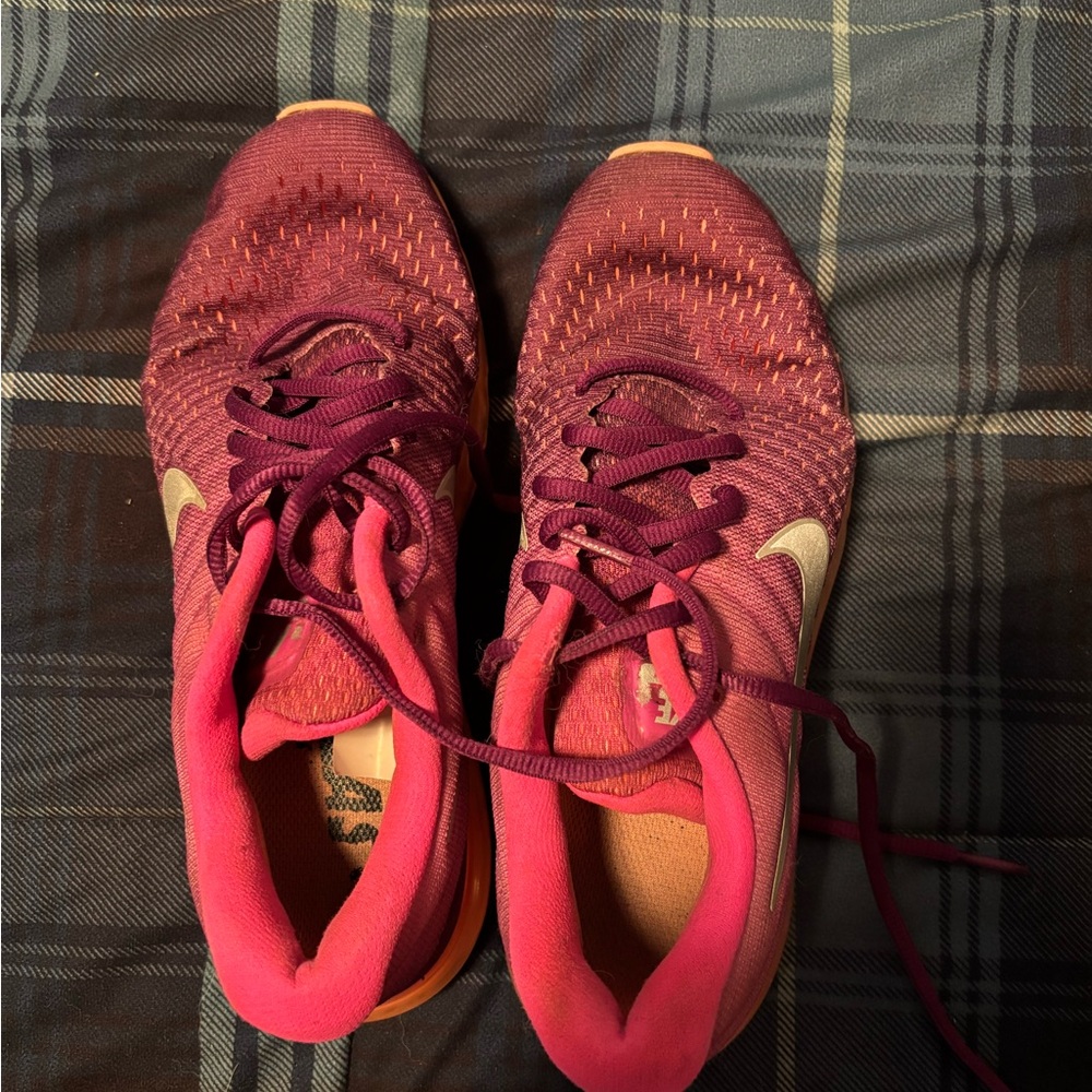 Nike Women's Berry and Peach Sneakers